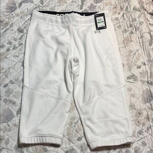 Under Armour White softball pants L